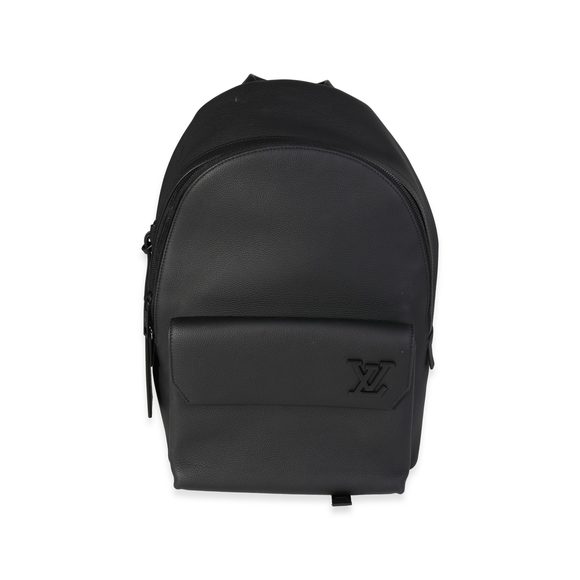 Louis Vuitton Black Aerogram Leather New Backpack - Picture 1 of 5